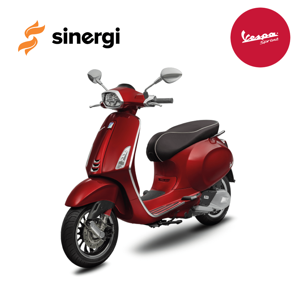 Vespa Sprint Red
