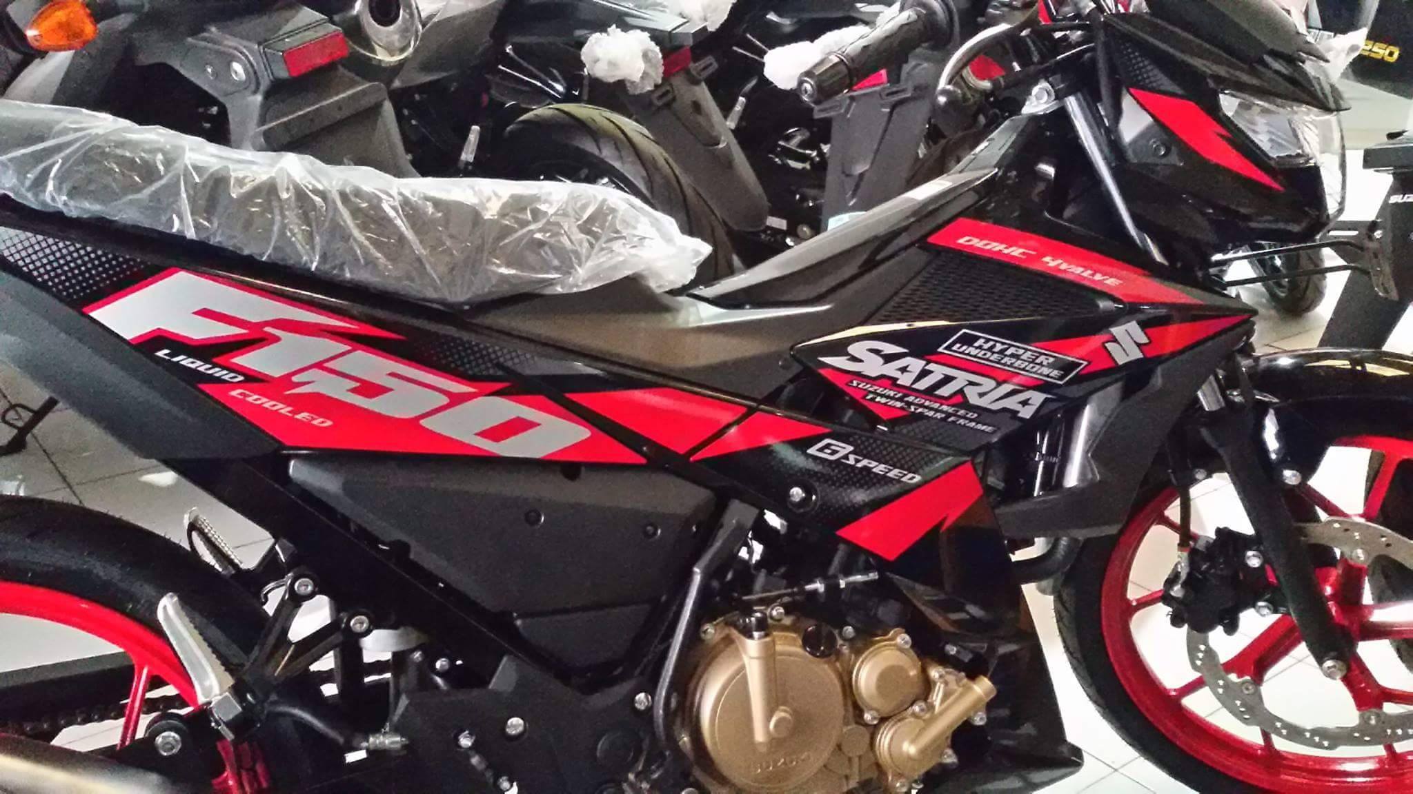 Berbagai Jenis Tipe Suzuki All New Satria F150
