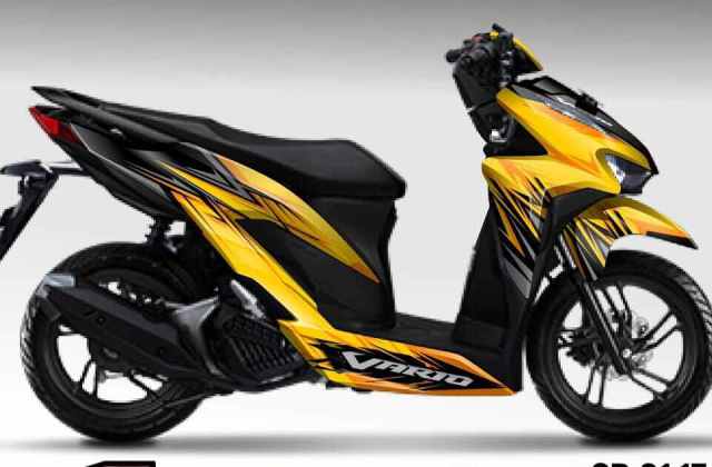 Honda Vario 150 Warna Kuning
