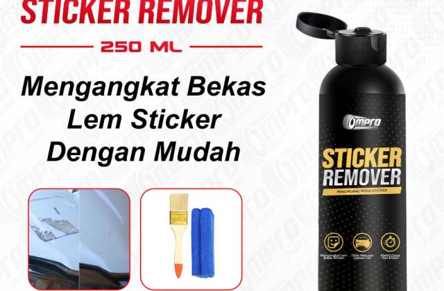 Cara Menghilangkan Lem Stiker Motor
