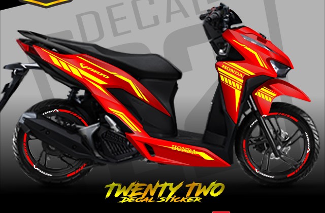 Honda Vario 150 Cutting Sticker
