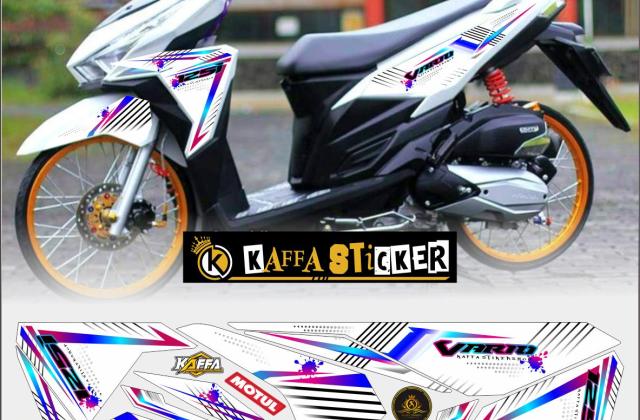 Modifikasi Vario 125 Led Warna Putih
