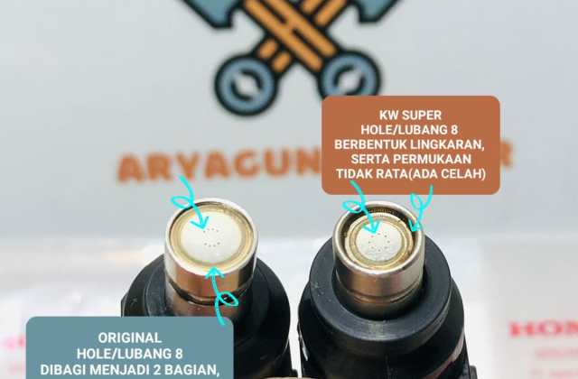 Perbedaan Injektor Vario 125 Dan 150
