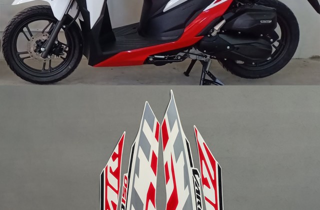 Honda Vario 150 Merah Putih
