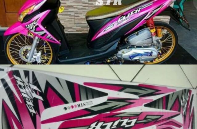 Vario 110 Thailook Warna Pink
