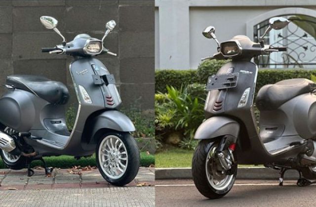 Perbedaan Vespa Super Dan Sprint
