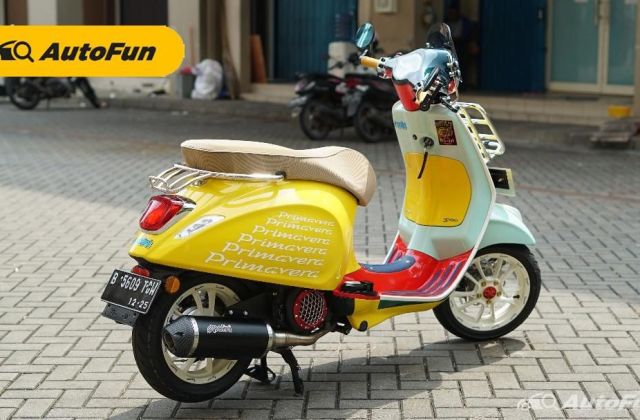 Vespa Modifikasi Klasik
