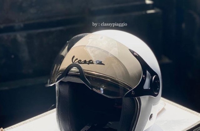 Helm Yang Cocok Buat Vespa
