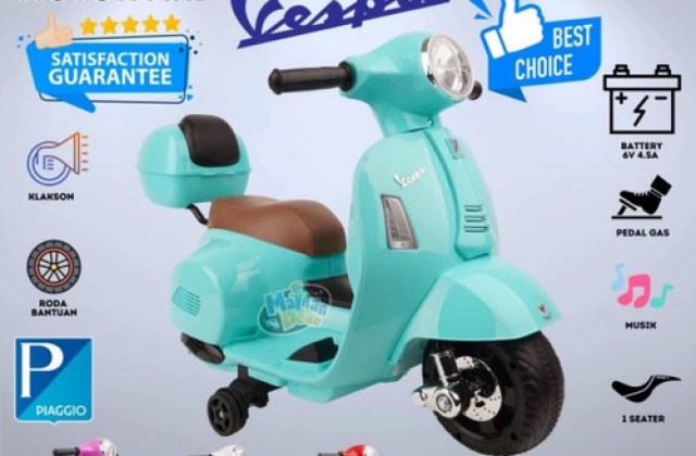 Harga Vespa Anak Elektrik
