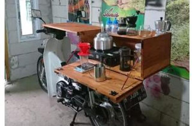 Gerobak Kopi Vespa
