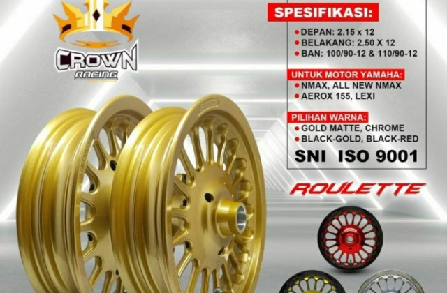 Ukuran Velg Belakang Pada Yamaha All New Nmax 155
