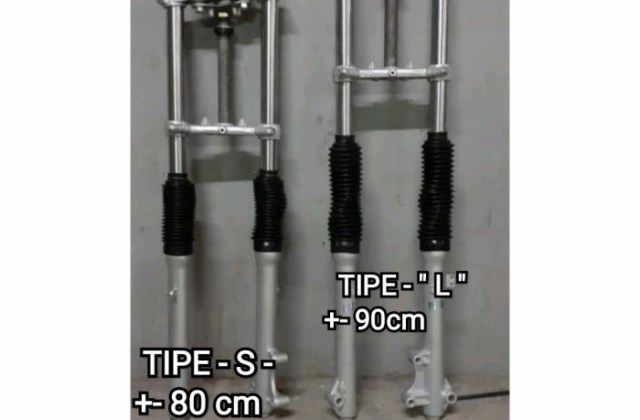 Ukuran Shock Depan Klx Bf

