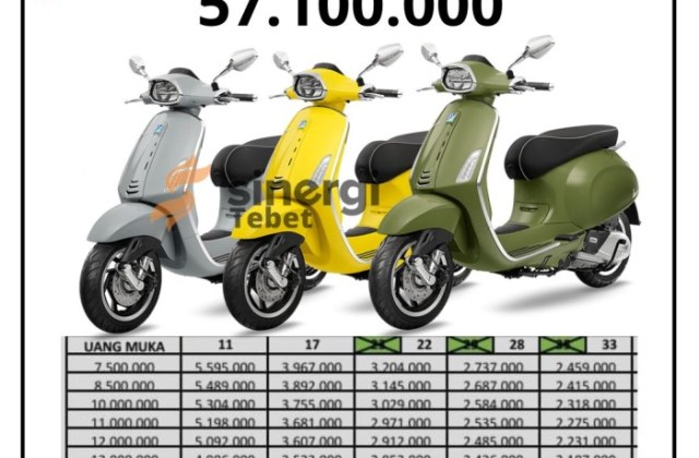 Harga Vespa Matic 300cc
