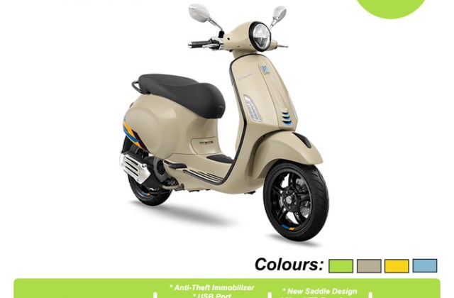 Harga Motor Vespa 2021
