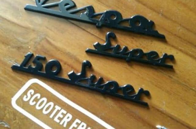 Emblem Vespa Super 66 Original

