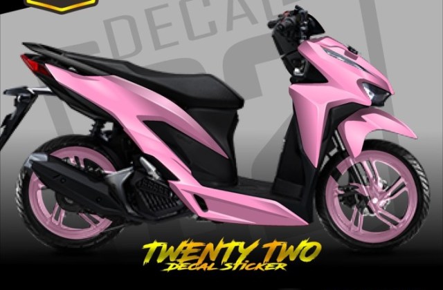 Cutting Sticker Motor Vario 125 Full Body
