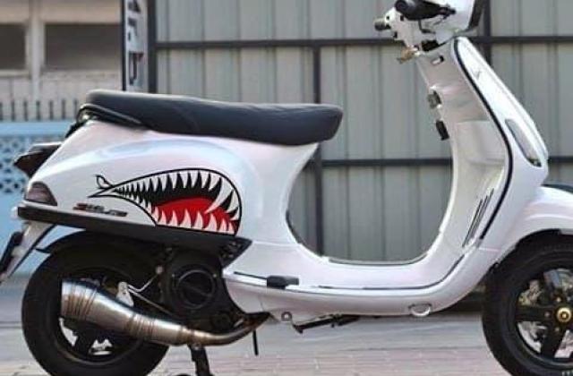 Sticker Vespa
