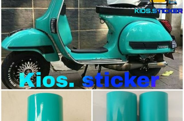 Vespa Biru Tosca
