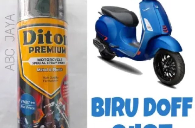 Vespa Biru Doff
