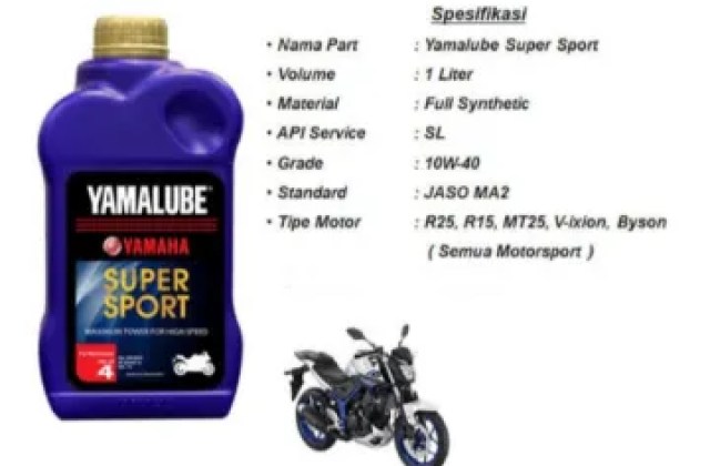 Harga Oli Yamalube Super Sport Untuk Vixion
