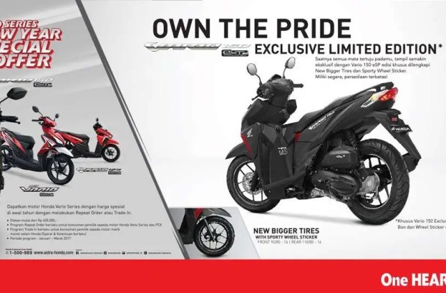 Perbedaan Honda Vario 150 Esp Exclusive Dengan Sporty
