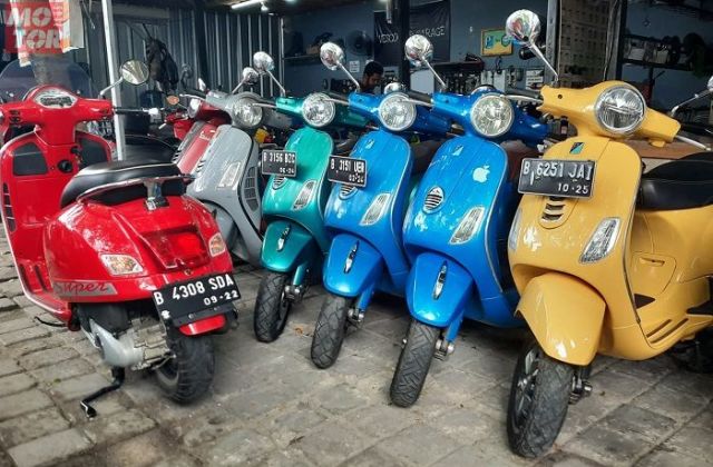 Vespa Matic Bekas Harga
