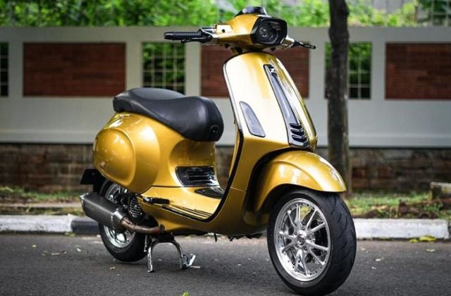 Vespa Sprint Modif Simple

