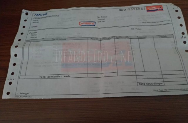Ganti Oli Di Shop And Drive
