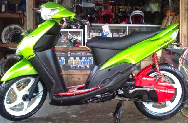 Modifikasi Yamaha Mio Sporty
