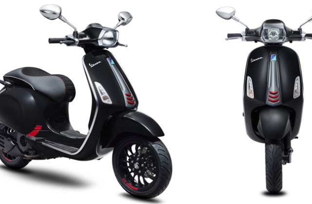 Vespa Warna Hitam
