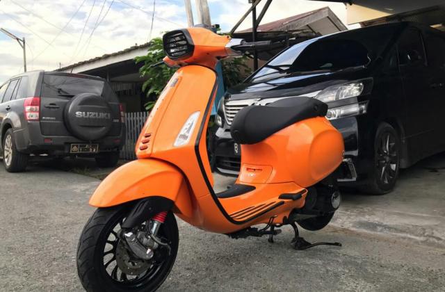 Vespa Matic Oren
