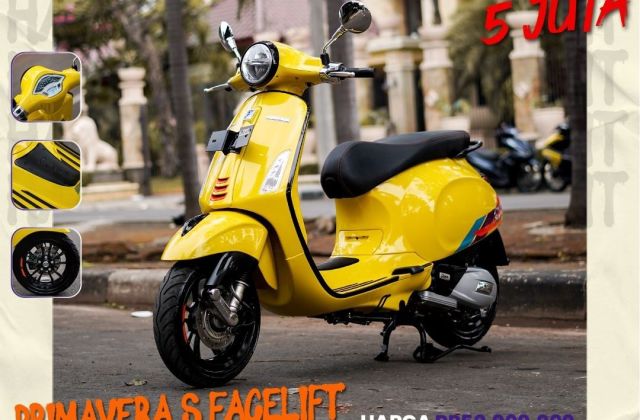 Harga Vespa Primavera S
