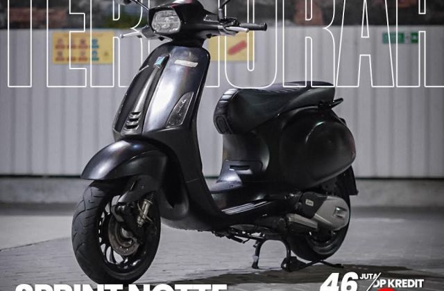 Vespa Notte Sprint
