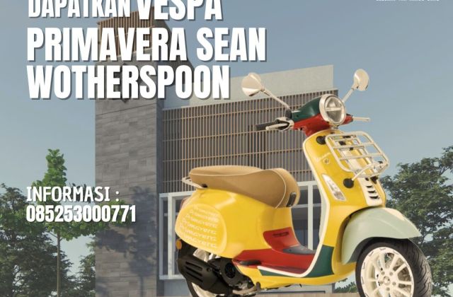 Vespa Sean Wotherspoon Harga

