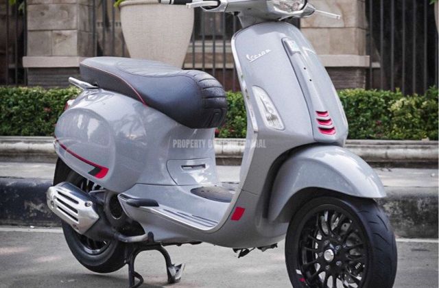 Vespa Sprint Grey Avio
