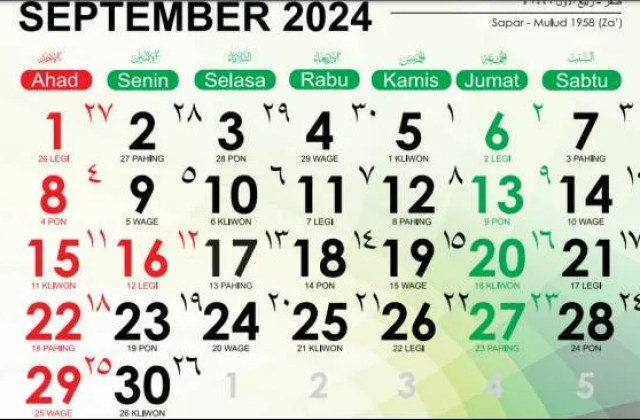 Rabu Kliwon Jumlahnya Berapa

