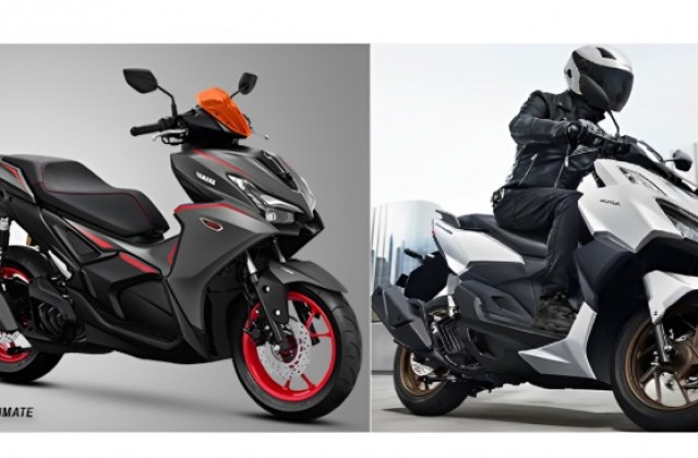 Yamaha Aerox Vs Honda Vario 150
