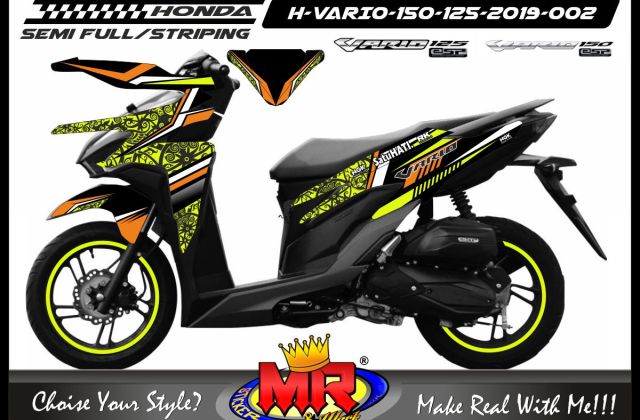 Modif Striping Honda Vario 150
