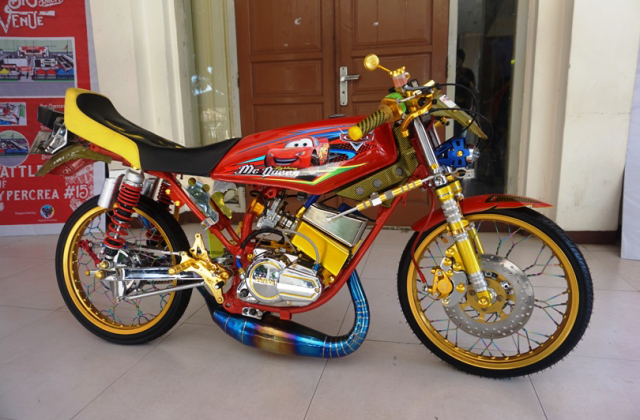 Modifikasi Drag Rx King
