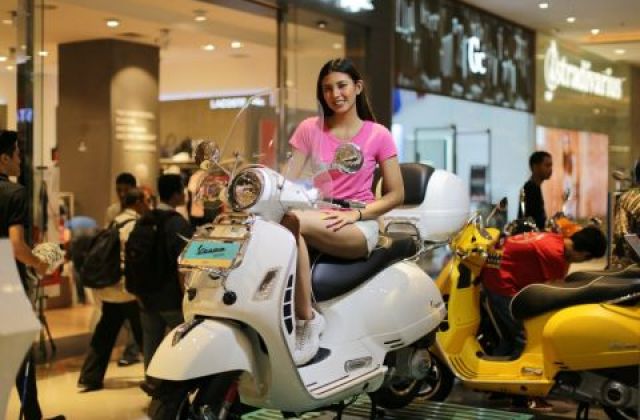 Modifikasi Motor Vespa Piaggio
