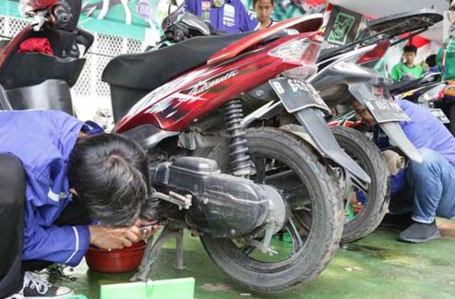 Motor Matic Bergetar Saat Kecepatan Tinggi
