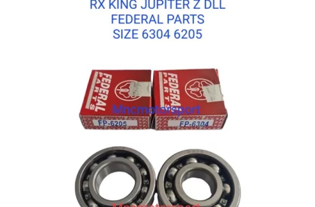 Ukuran Bearing Kruk As Rx King
