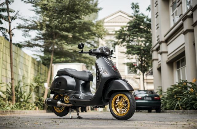 Inspirasi Modif Vespa Matic
