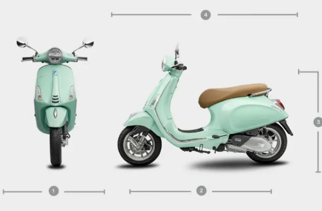 Vespa Matic Ijo
