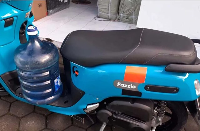 Kapasitas Bagasi Yamaha Gear 125
