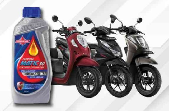 Rekomendasi Oli Mesin Yamaha Fino
