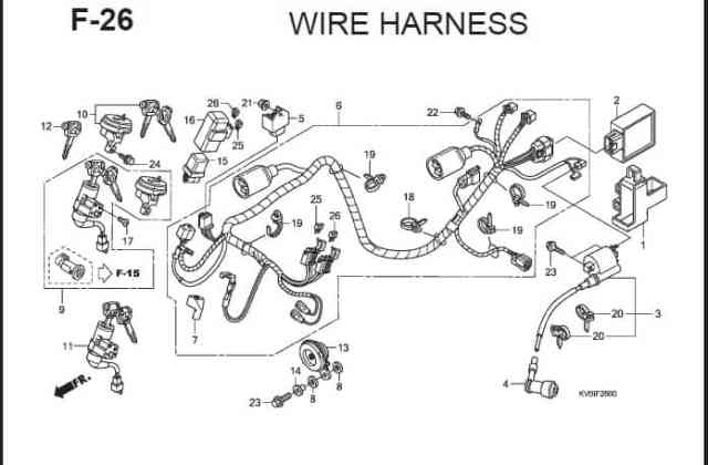 Diagram Kelistrikan Vario 110
