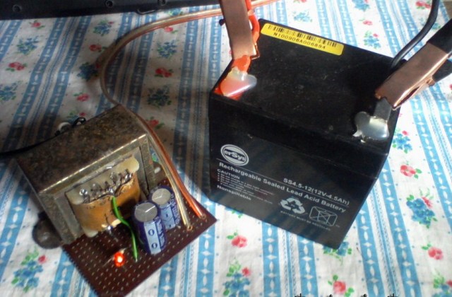Membuat Cas Aki Motor
