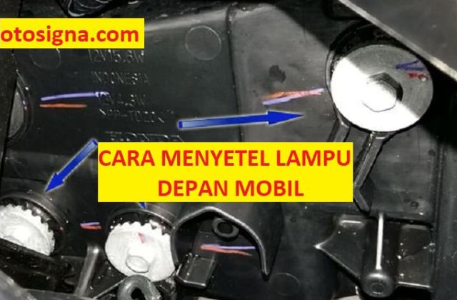 Cara Menyetel Lampu Depan Vario 110 Fi

