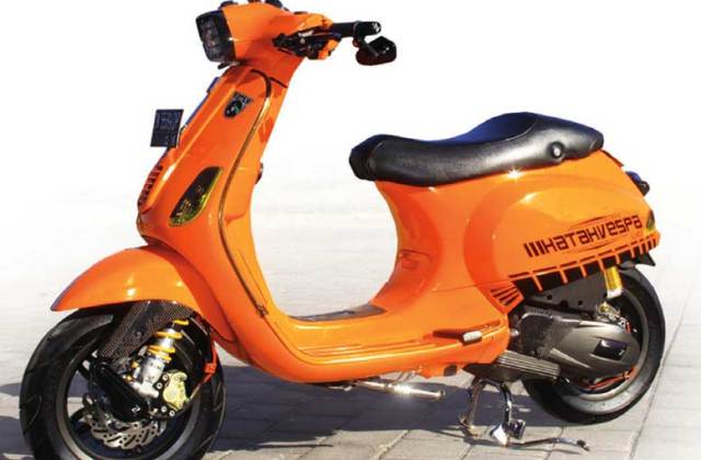 Harga Vespa Matic Modif
